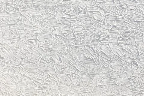 White wall background with structure of plaster Stock Photos