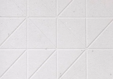 White wall background with various forms of ornamentation Stock Photos