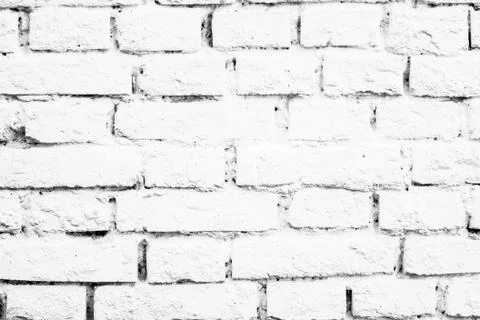 White wall bricks Foto stock