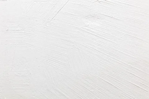 A white wall with a brush stroke pattern Stock Photos