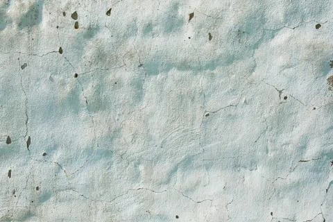 White wall cracks Stock Photos