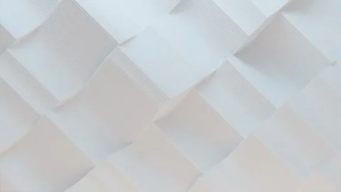 White wall with geometric pattern, modern stylish aesthetic Stock Footage 277186418