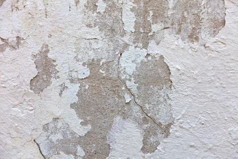 White wall with grey paint Stock Photos