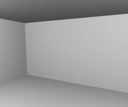 White wall interior Ilustración de archivo