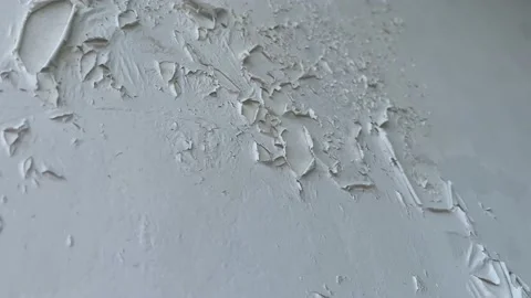 White wall paint that has been damaged Stock Footage 168922067