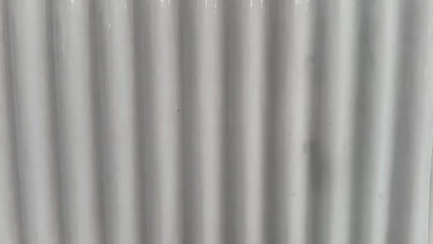 White wall panel surface with smooth texture Stock-Footage 312096954