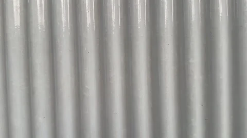 White wall panel surface with smooth texture and minimalist Stock Footage 312097031