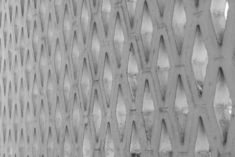White wall perspective architecture background Stock Photos