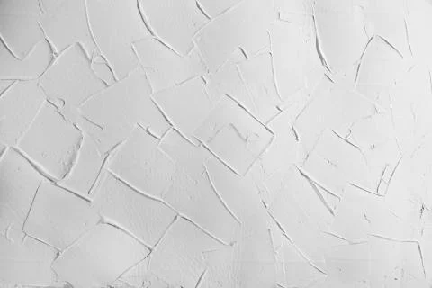 White wall stucco plaster texture, background with right angles Stock Photos