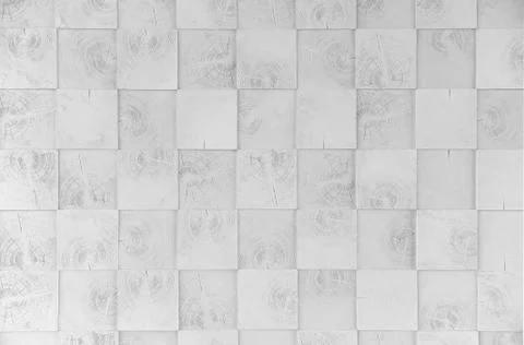 White wall tile texture Stock Photos