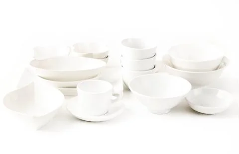 White ware Stock Photos