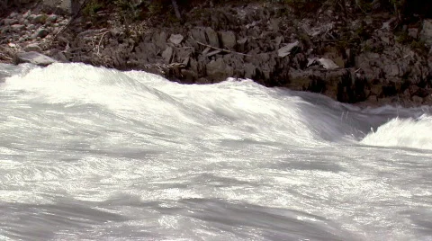 White water close up. Video stock 110142