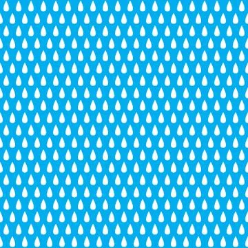 White water drops pattern Stock Illustration