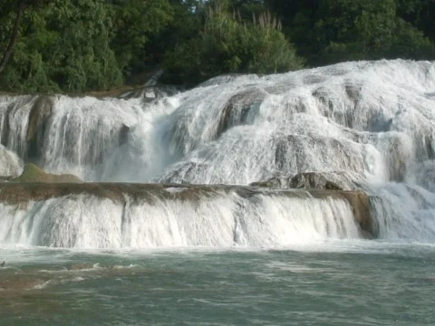White Water Falls Video stock 490441