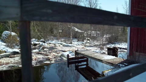 White water flowing Stock Footage 238079911