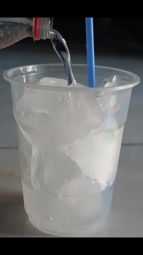 White water ice Stock Footage 330216190
