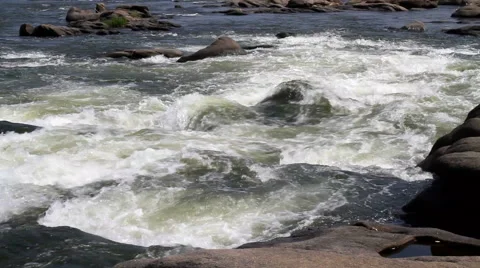 White Water Rapids Stock Footage 42743982