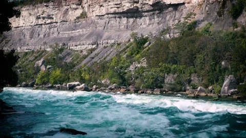 White Water Rapids Stock Footage 80467997