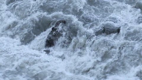 White water rapids Stock Footage 91234467
