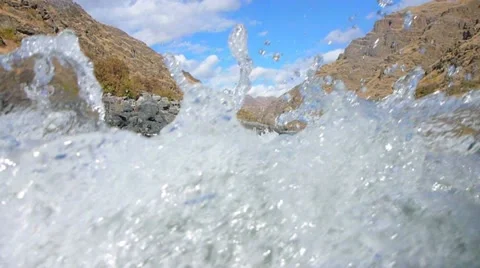 White Water Rapids in Hells Canyon Stock-Footage 12468905