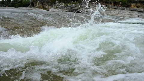 White water river Video stock 103630056