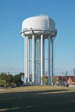 White Water Tower Stock Photos