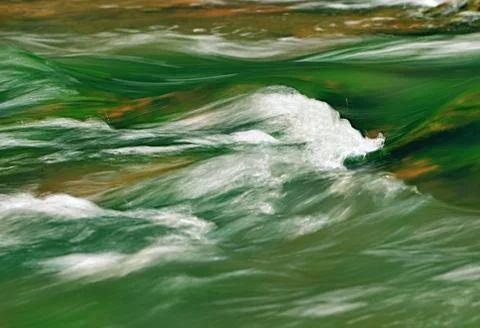 White water waves Stock Photos