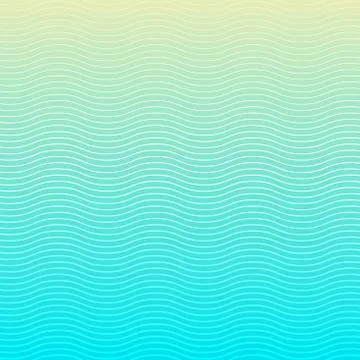 White wave lines pattern on blue background and texture. Illustrazione stock