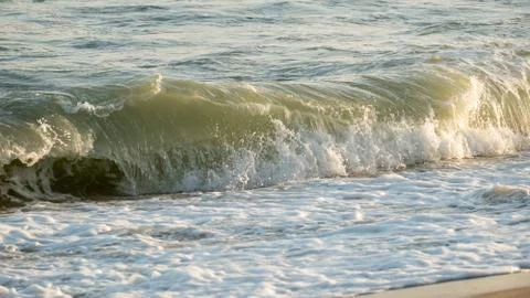 White wave Stock Photos