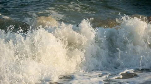 White wave Stock Photos