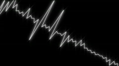 White Waveform 2 1080p HD 動画素材 455238