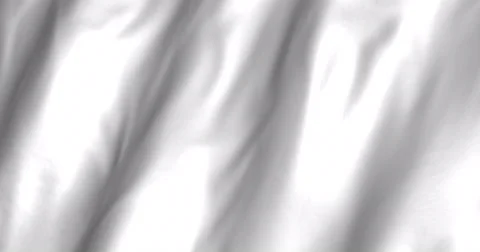 White Waving Flag-4K Stock Footage 47010325