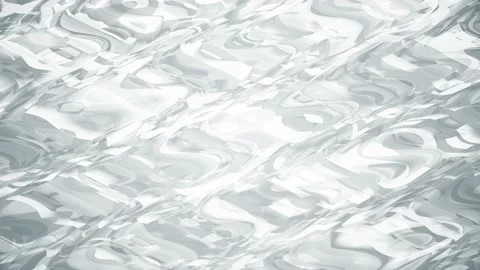White Wavy Flowing Abstraction Stock Footage 153122144