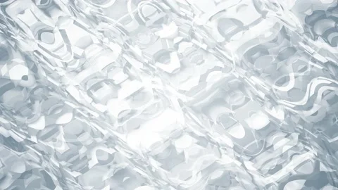White Wavy Flowing Background Stock Footage 153122150