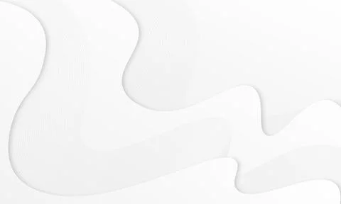 White wavy stripes and lines background. Stock Illustration