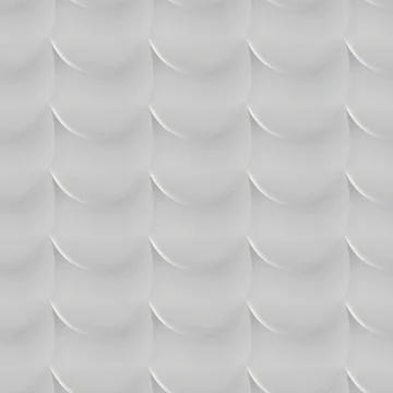 White wavy texture. Seamless light background. Stock Illustration