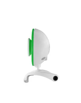 White Web camera isolated on white background Stock Photos