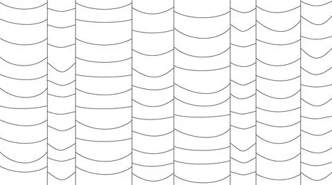 White web on a white background Stock Illustration