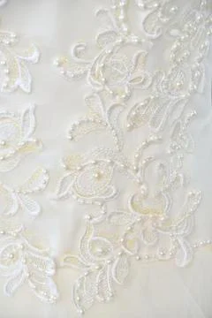 White wedding background Stock Photos