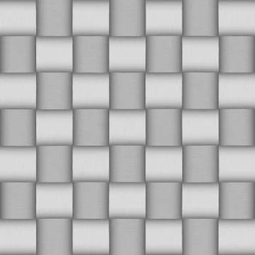 White wicker background (seamless pattern) Stock Illustration