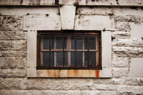 White Window Stockfoto's