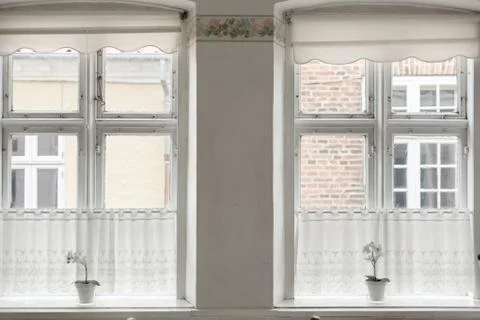 White Windows Stock Photos