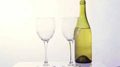 White Wine Vídeo Stock 10686073