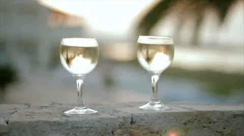 White wine Stock Footage 10864317