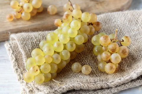 White wine grape Stock Photos