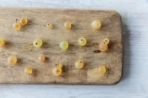 White wine grape Stock Photos