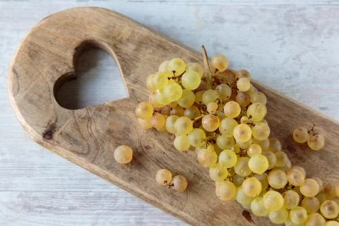 White wine grape Stock Photos