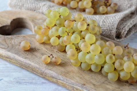 White wine grape Stock Photos