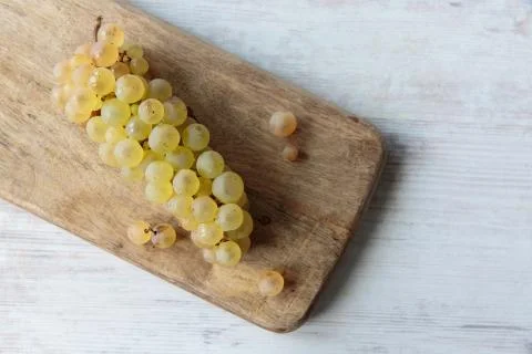 White wine grape Stock Photos