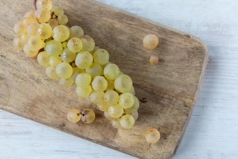 White wine grape Stock Photos